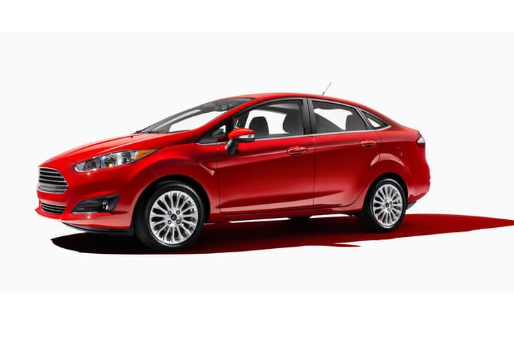 Ford Fiesta saloon facelift photo gallery
